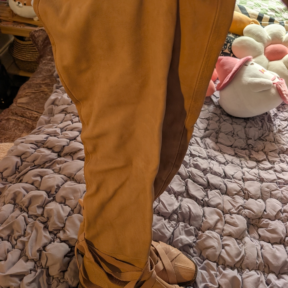 Women's Tan Knee-High Boots - Picture 8 of 10
